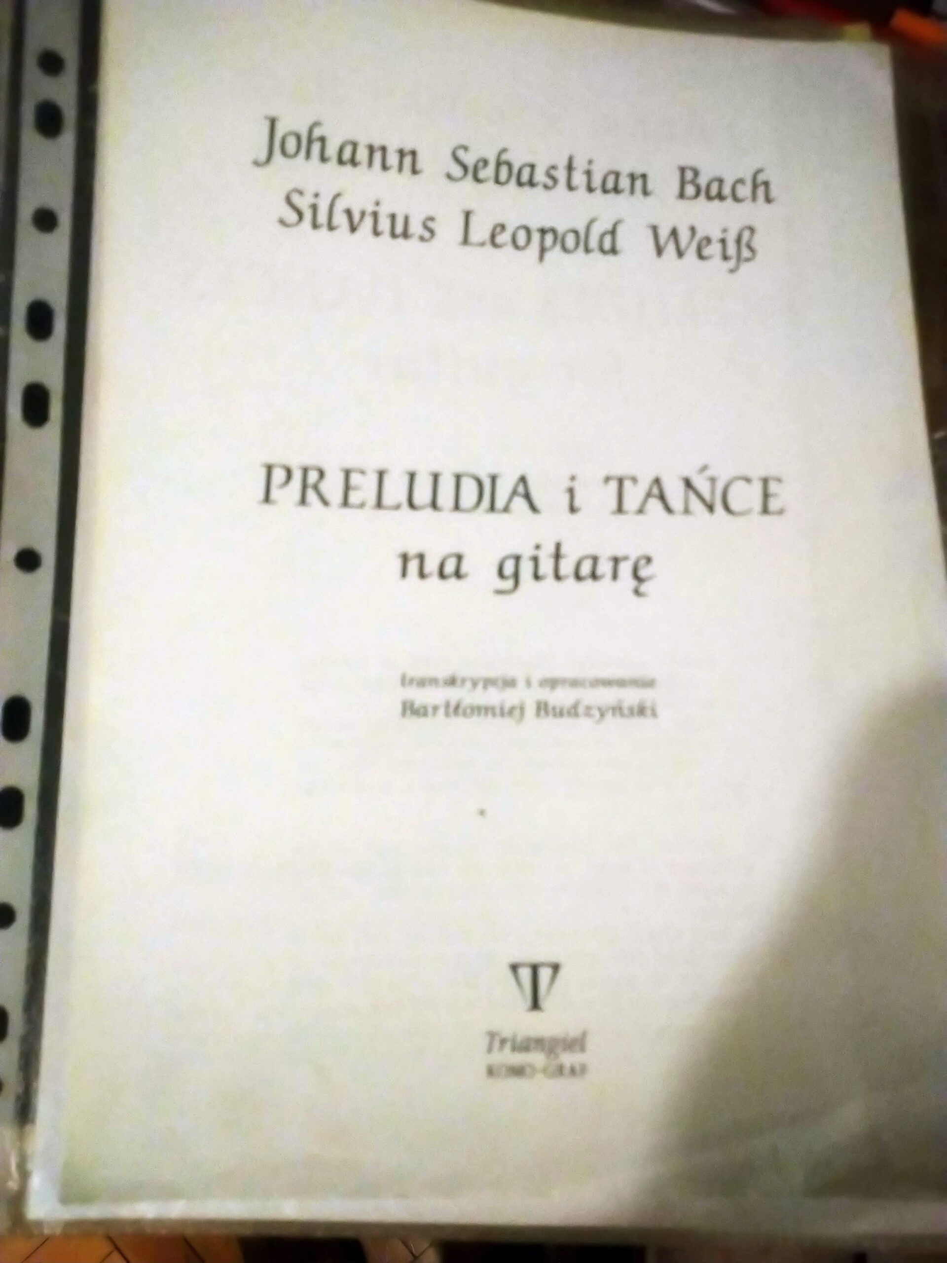 Bartłomiej Budzyński - transcr.J.S.Bach